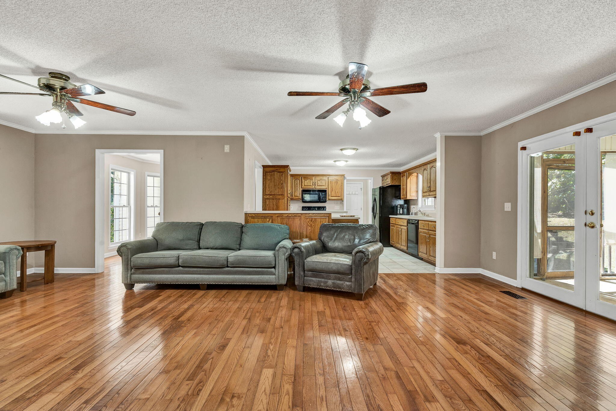 1582 Eads Bluff Road Northwest Georgetown, TN 37336 - Photo 4 of 57 a living room with furniture and wooden floor