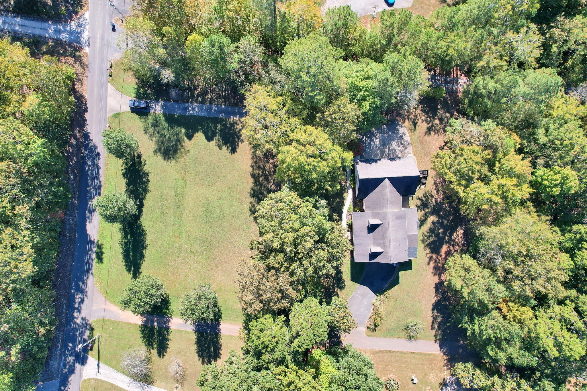 1582 Eads Bluff Road Northwest Georgetown, TN 37336 - Photo 43 of 57 an aerial view of a house with a yard