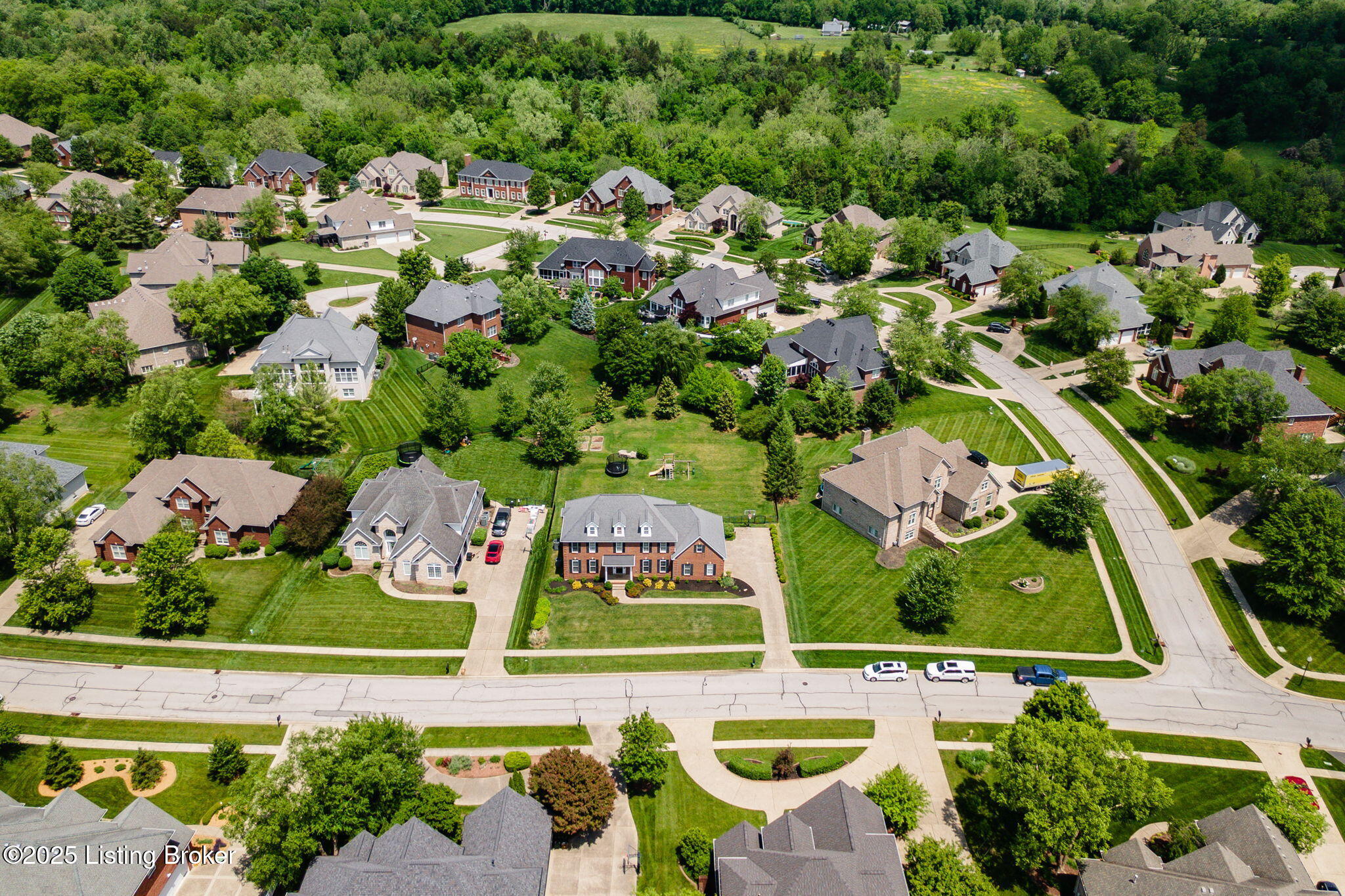 12803 Ridgemoor Drive Prospect, KY 40059 - Photo 54 of 62 Aerial of Street