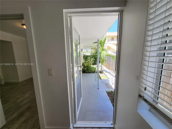 a view of entryway