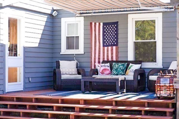 16 Griffin Road Peabody, MA 01960 - Photo 19 of 26 a view of a patio with couches chairs and potted plants