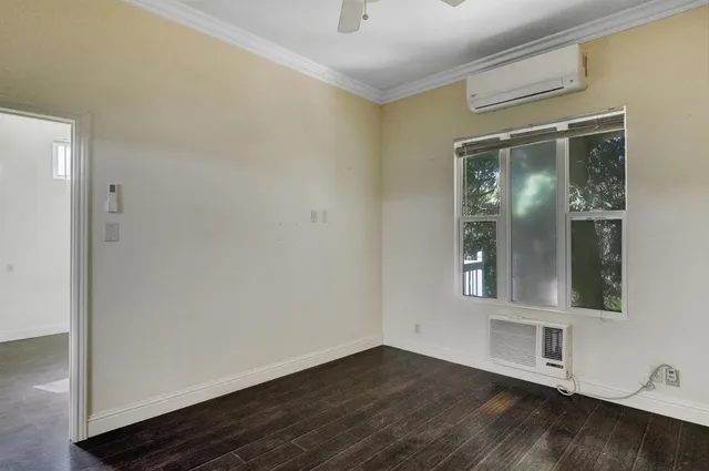 a view of outdoor space with wooden fence