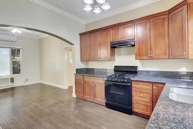 a view of a door and a window