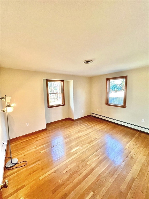 24 Cole Terrace Randolph, MA 02368 - Photo 22 of 40 an empty room with wooden floor and windows
