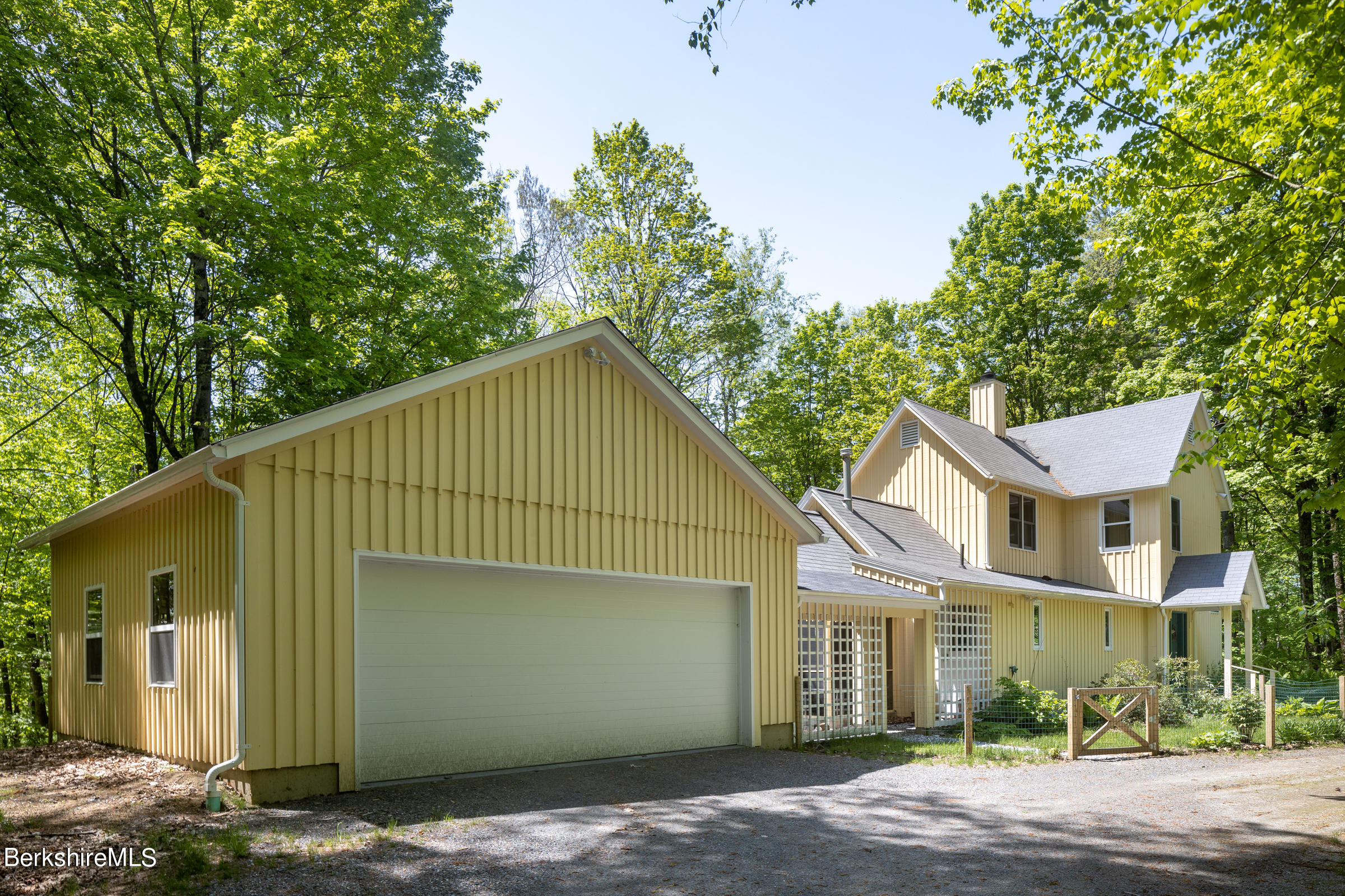 255 Hupi Road Monterey, MA 01245 - Photo 2 of 26 a view of outdoor space yard and front view of a house