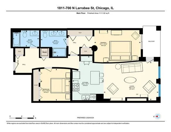 $489,900 | 700 North Larrabee Street, Unit 1811, Chicago, IL 60654