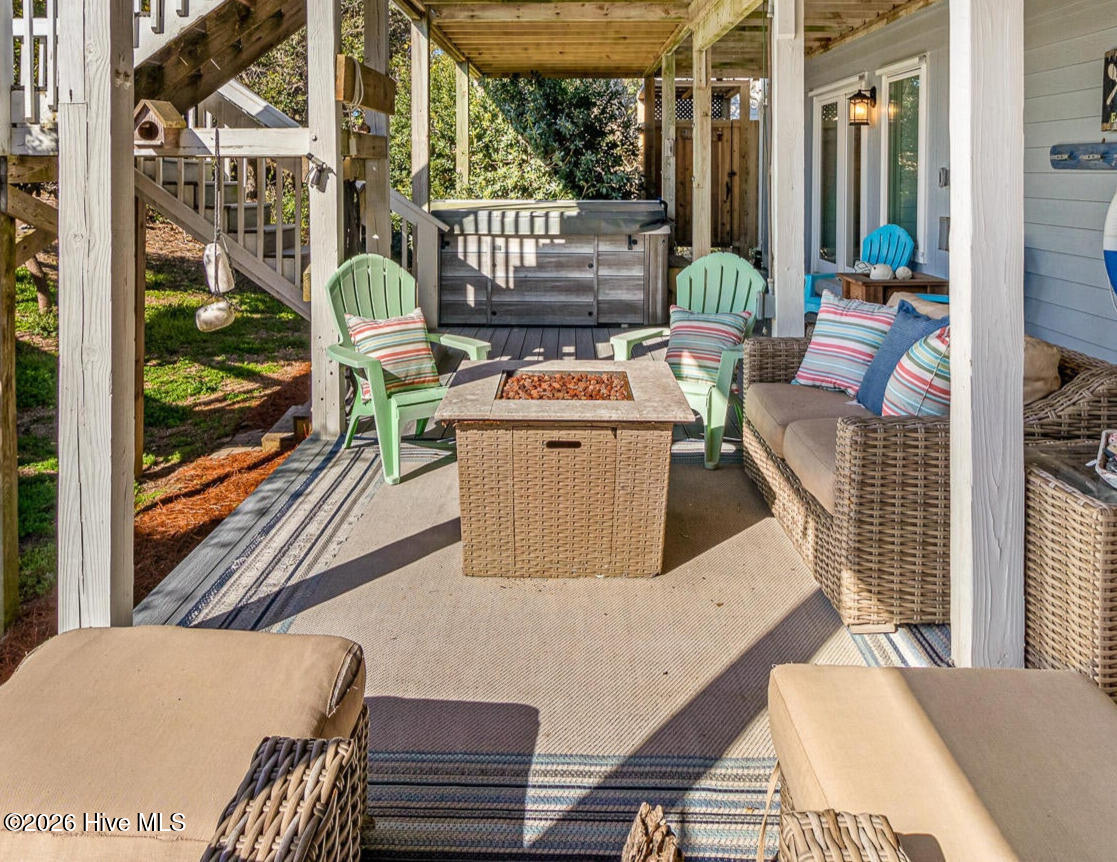 217 Salter Path Road Pine Knoll Shores, NC 28512 - Photo 13 of 85 Seating Area