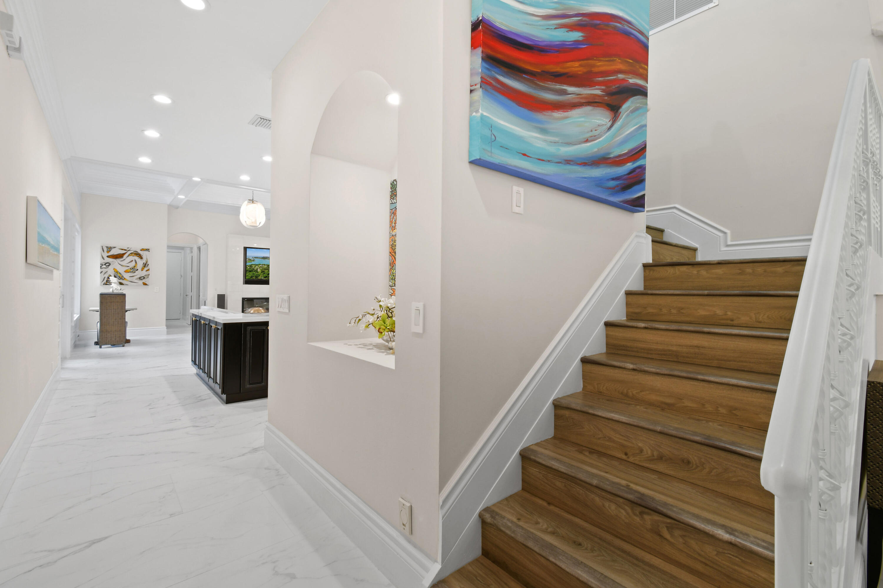 123 Barcelona Drive Jupiter, FL 33458 - Photo 5 of 59 a view of entryway and hall