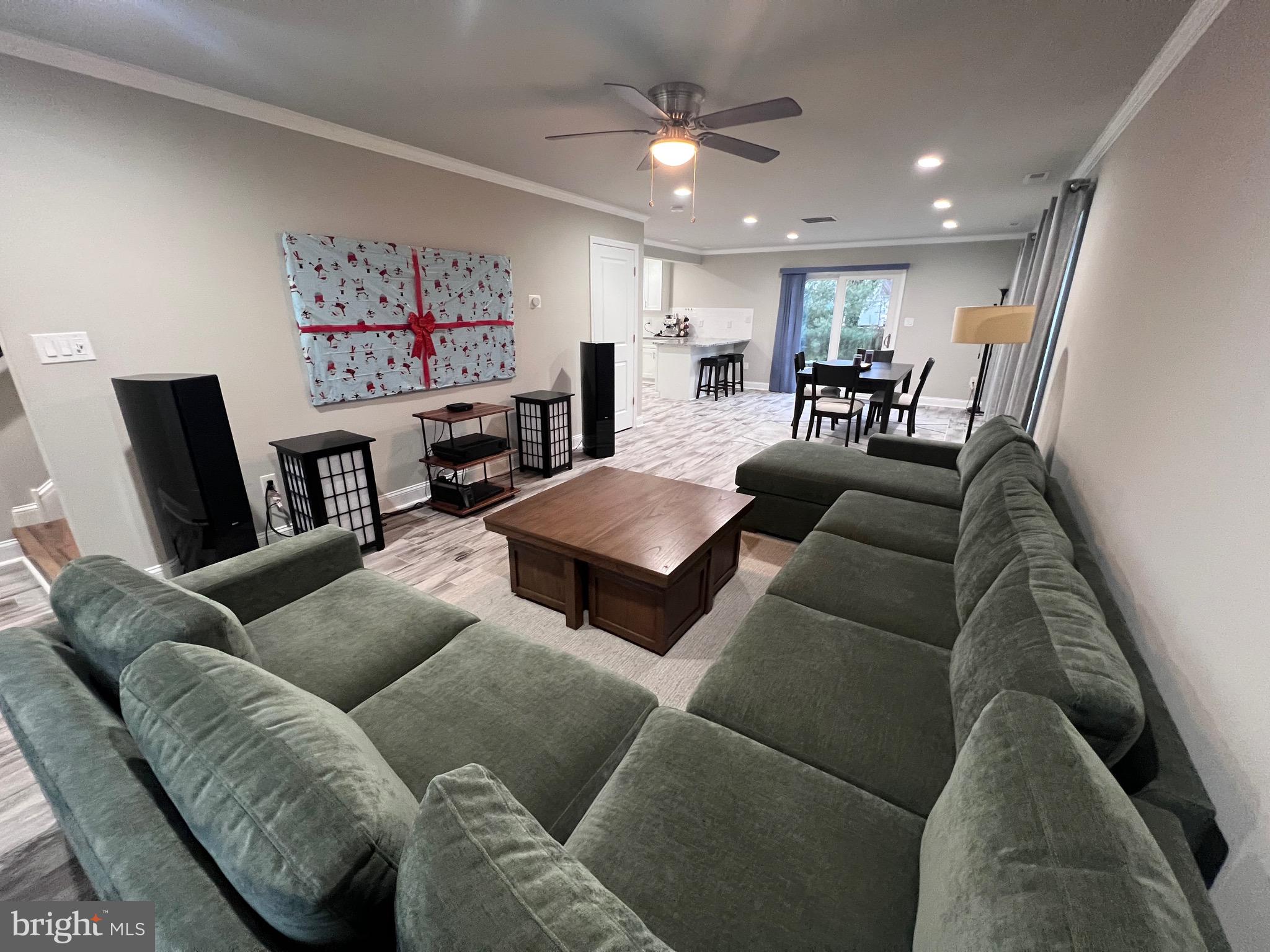 1206 Sycamore Avenue Croydon, PA 19021 - Photo 4 of 24 a living room with furniture and a flat screen tv