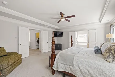 a bathroom with a shower and a bathtub