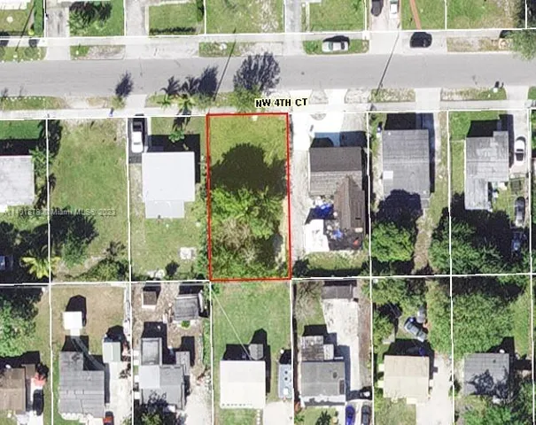 a aerial view of multiple house