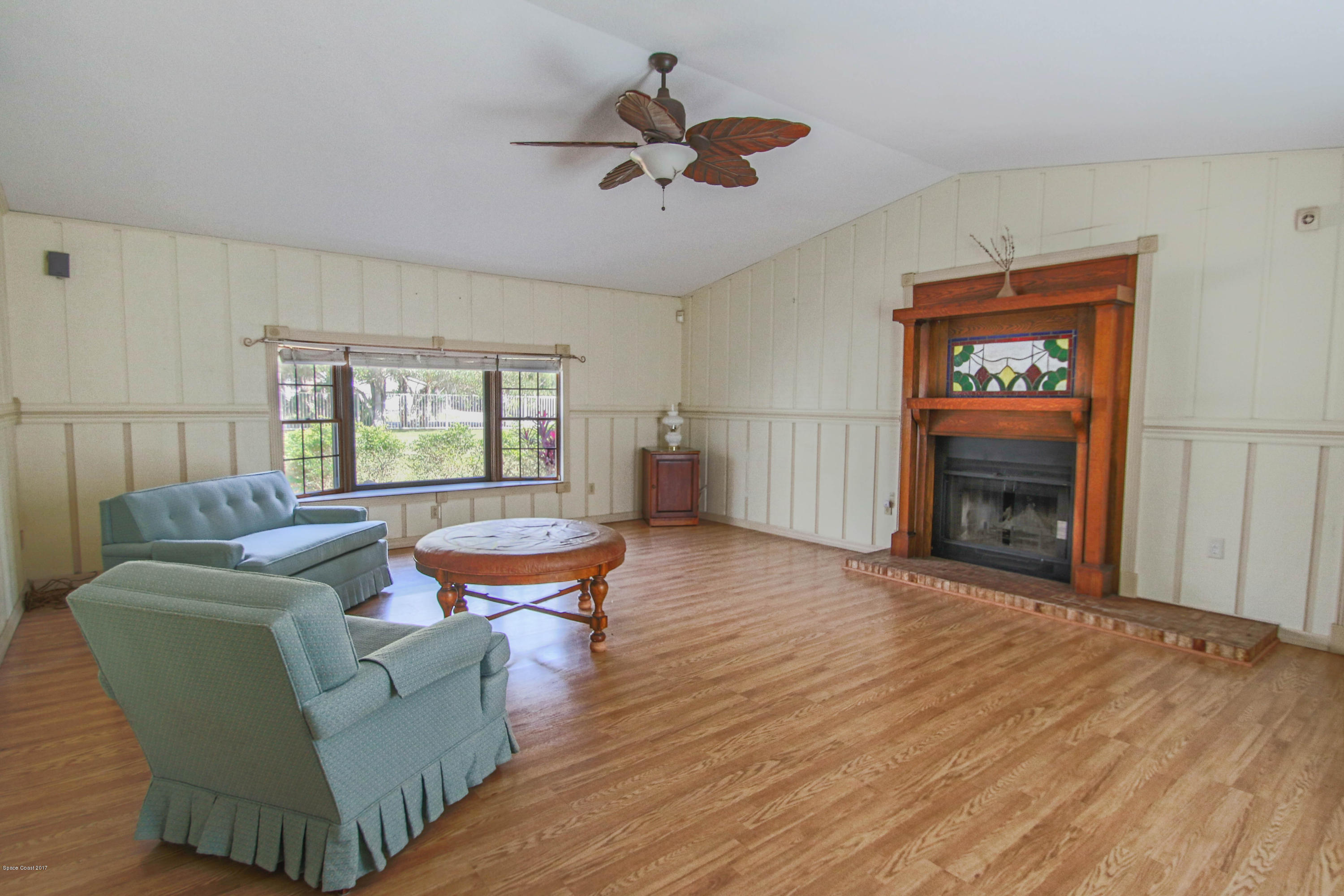 Family  Room with Fireplace
