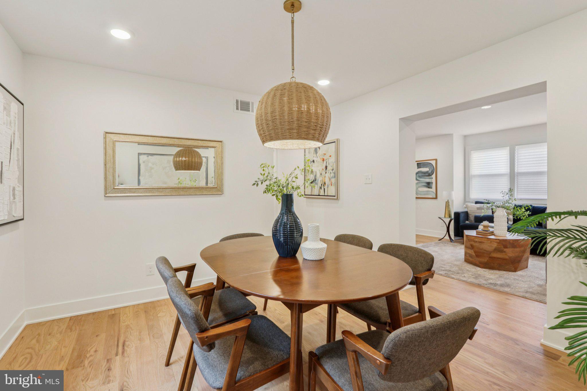 3004 North Wales Road Norristown, PA 19403 - Photo 15 of 44 a dining room with furniture and wooden floor