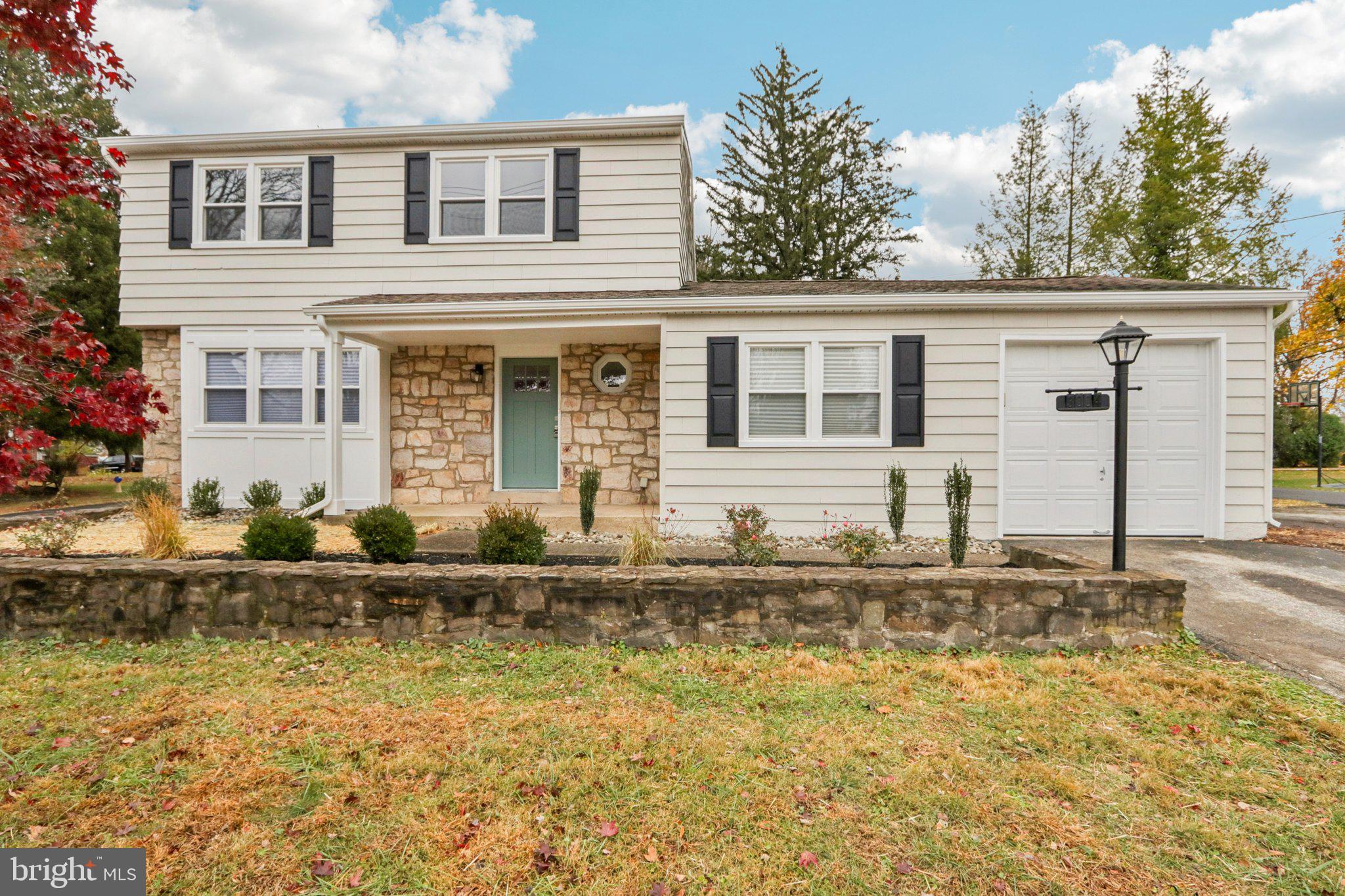3004 North Wales Road Norristown, PA 19403 - Photo 4 of 44 a front view of a house with a yard