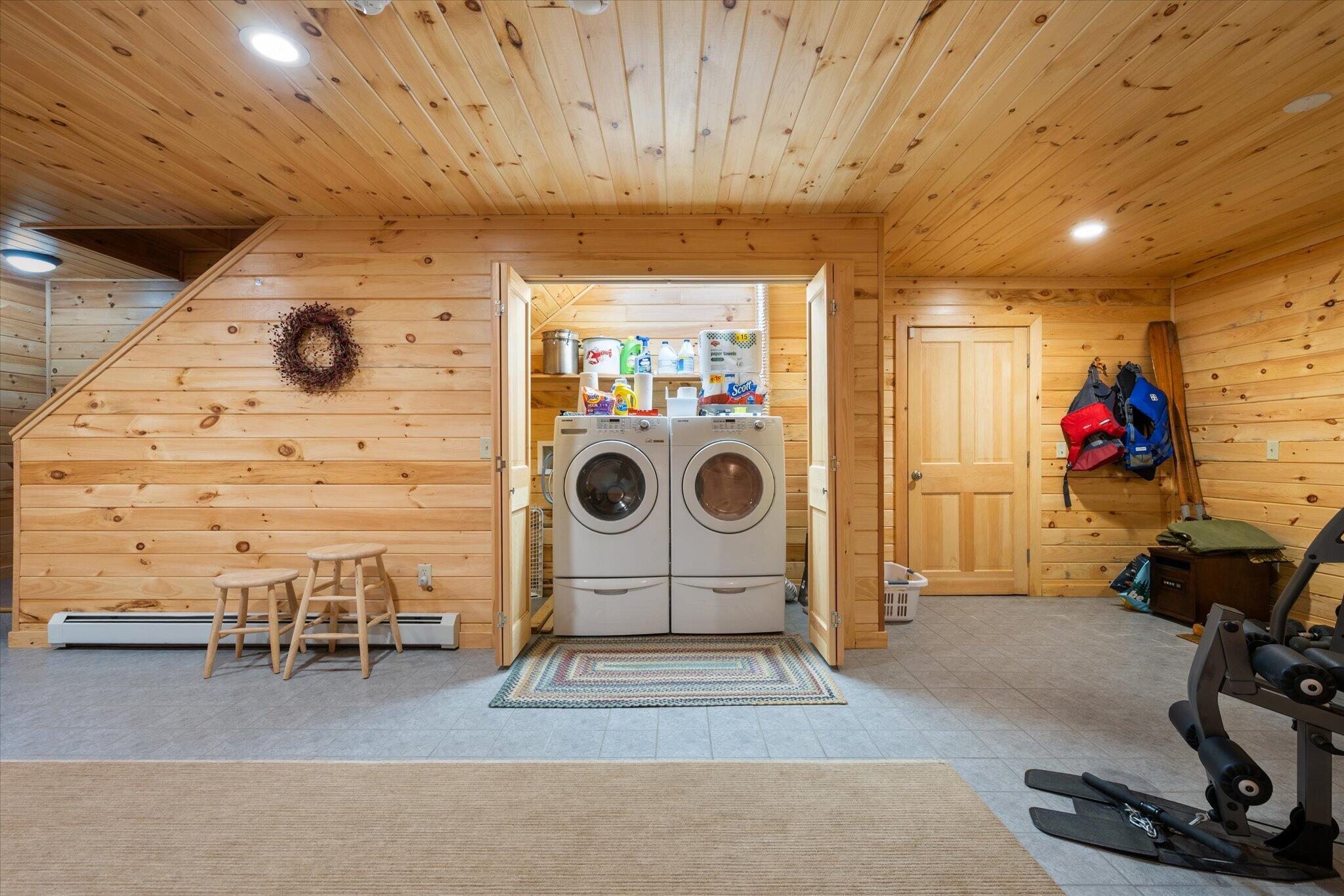 154 Woodman Mill Road Lowell, ME 04493 - Photo 26 of 59 68-Lower Level Laundry
