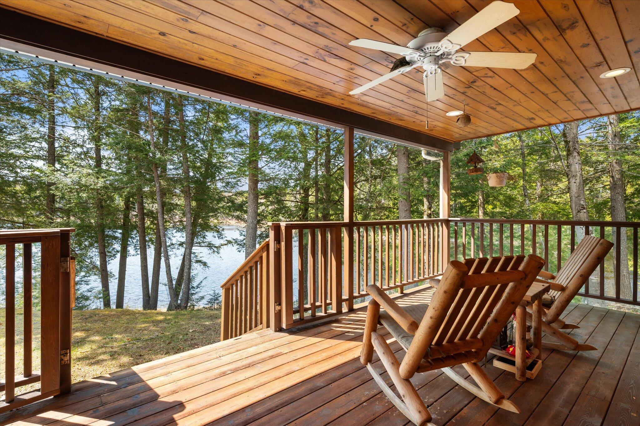 154 Woodman Mill Road Lowell, ME 04493 - Photo 29 of 59 60-Front Porch