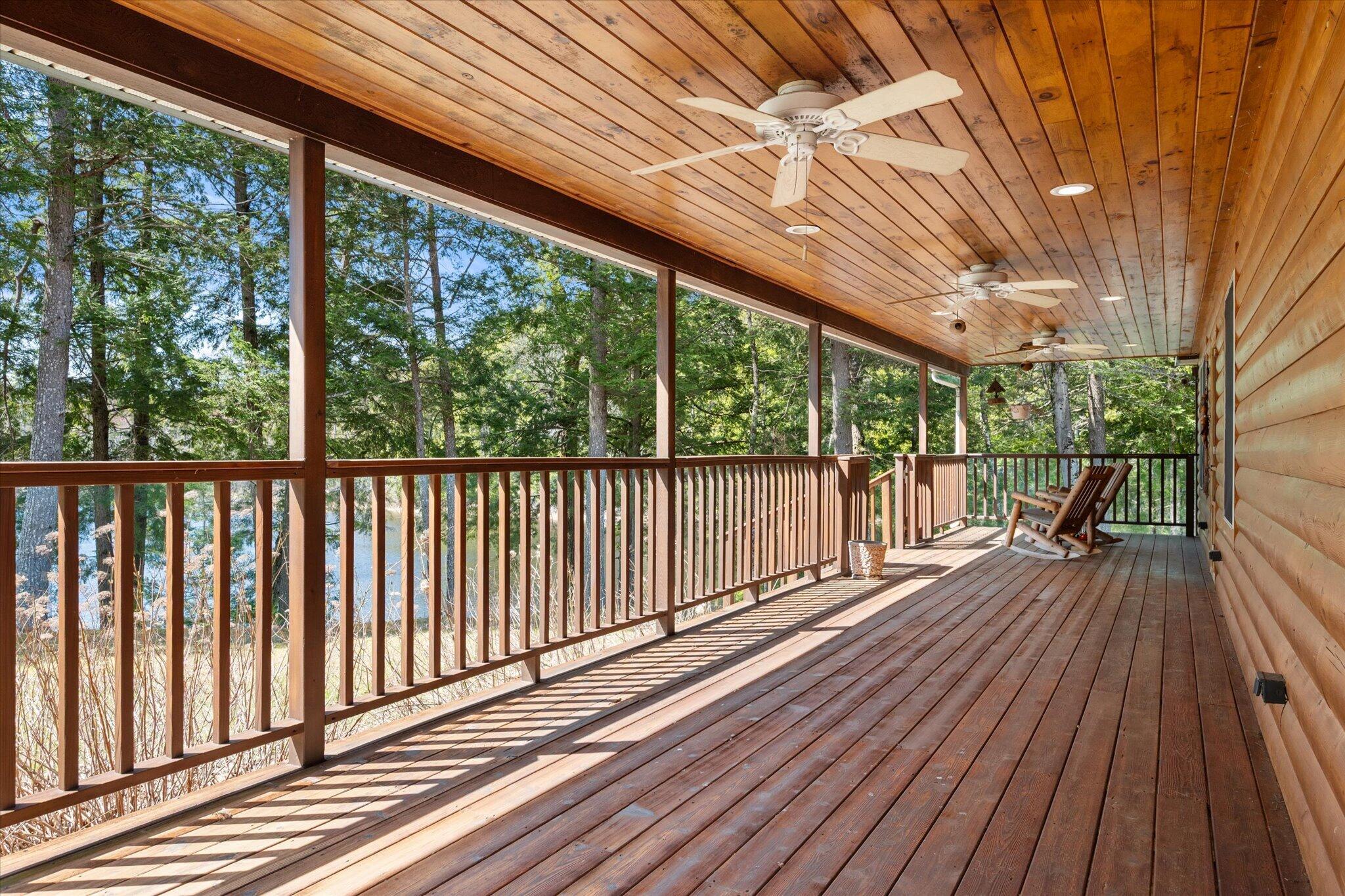 154 Woodman Mill Road Lowell, ME 04493 - Photo 32 of 59 63-Front Porch
