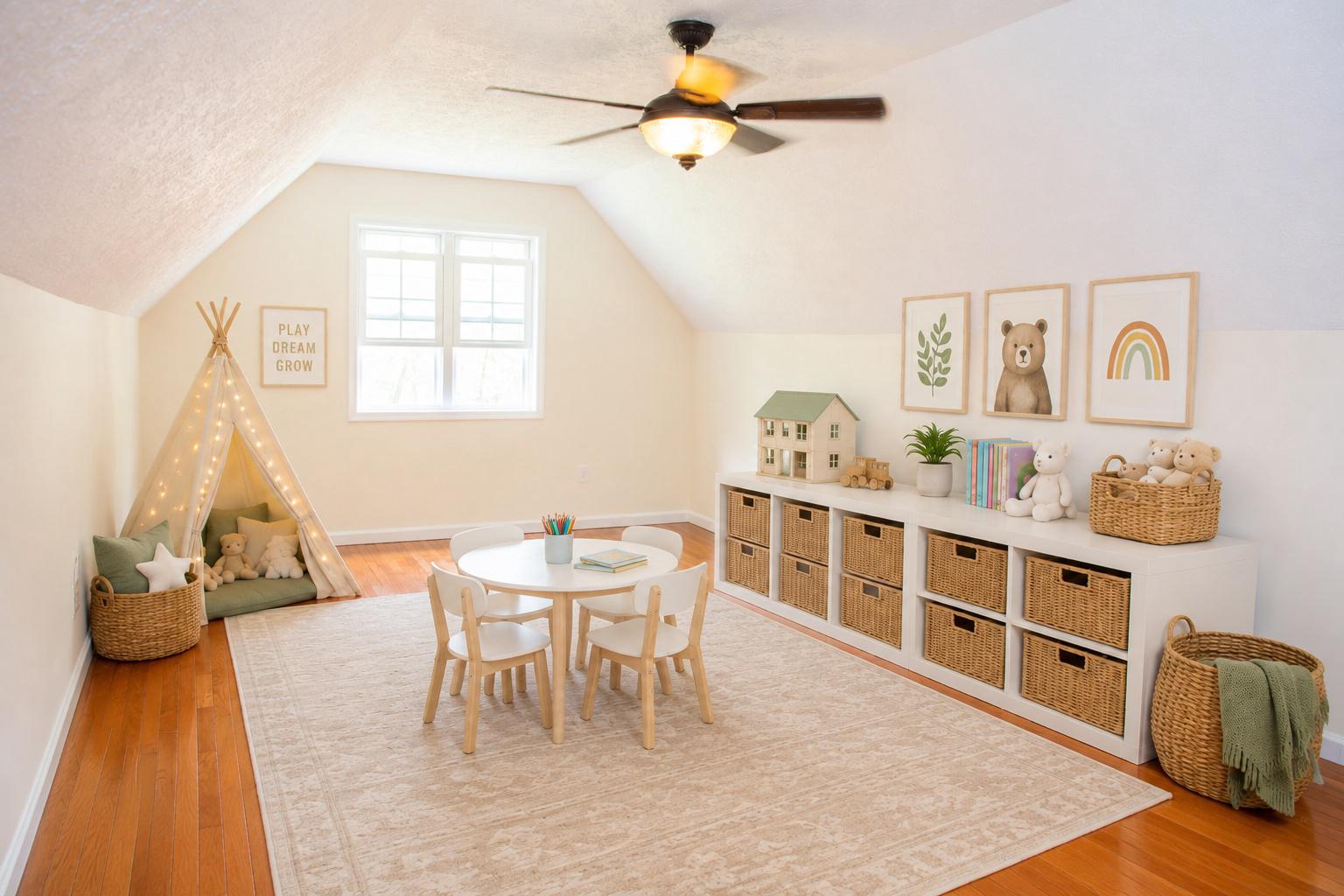 792 Forest Glen Road Moorefield, WV 26836 - Photo 13 of 146 Virtually staged upper level play room