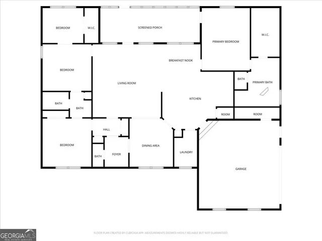 a picture of floor plan