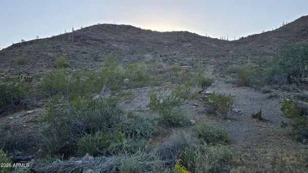 a view of a dry field