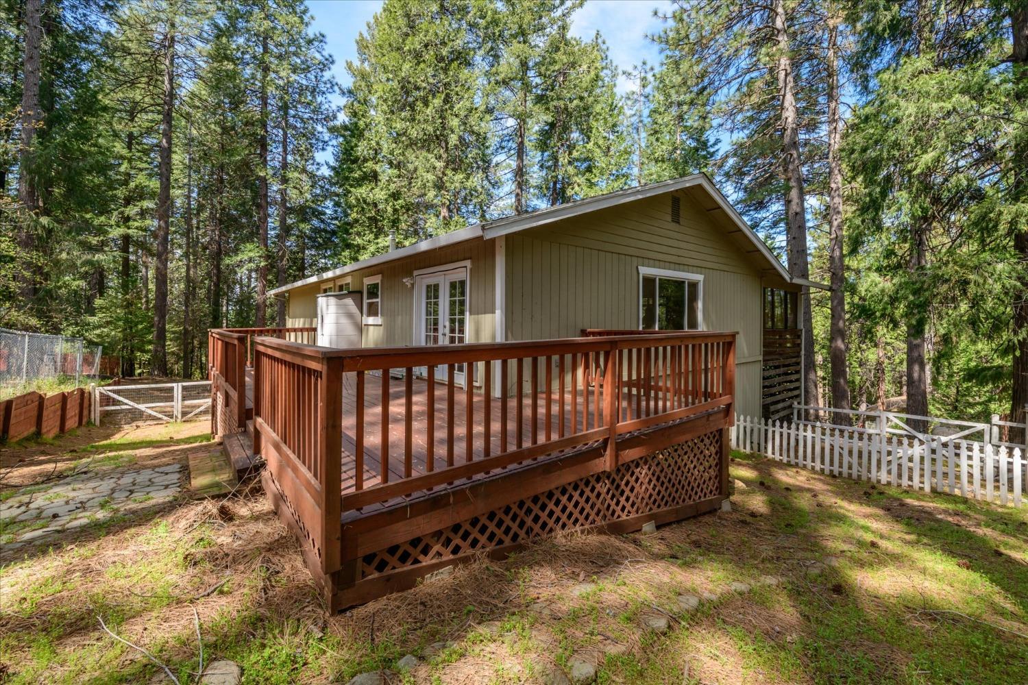 6092 Speckled Road Pollock Pines, CA 95726 - Photo 1 of 1 Large Rear Deck