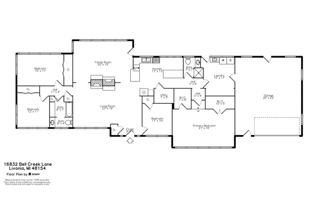 $524,999 | 16832 Bell Creek Lane, Livonia, MI 48154