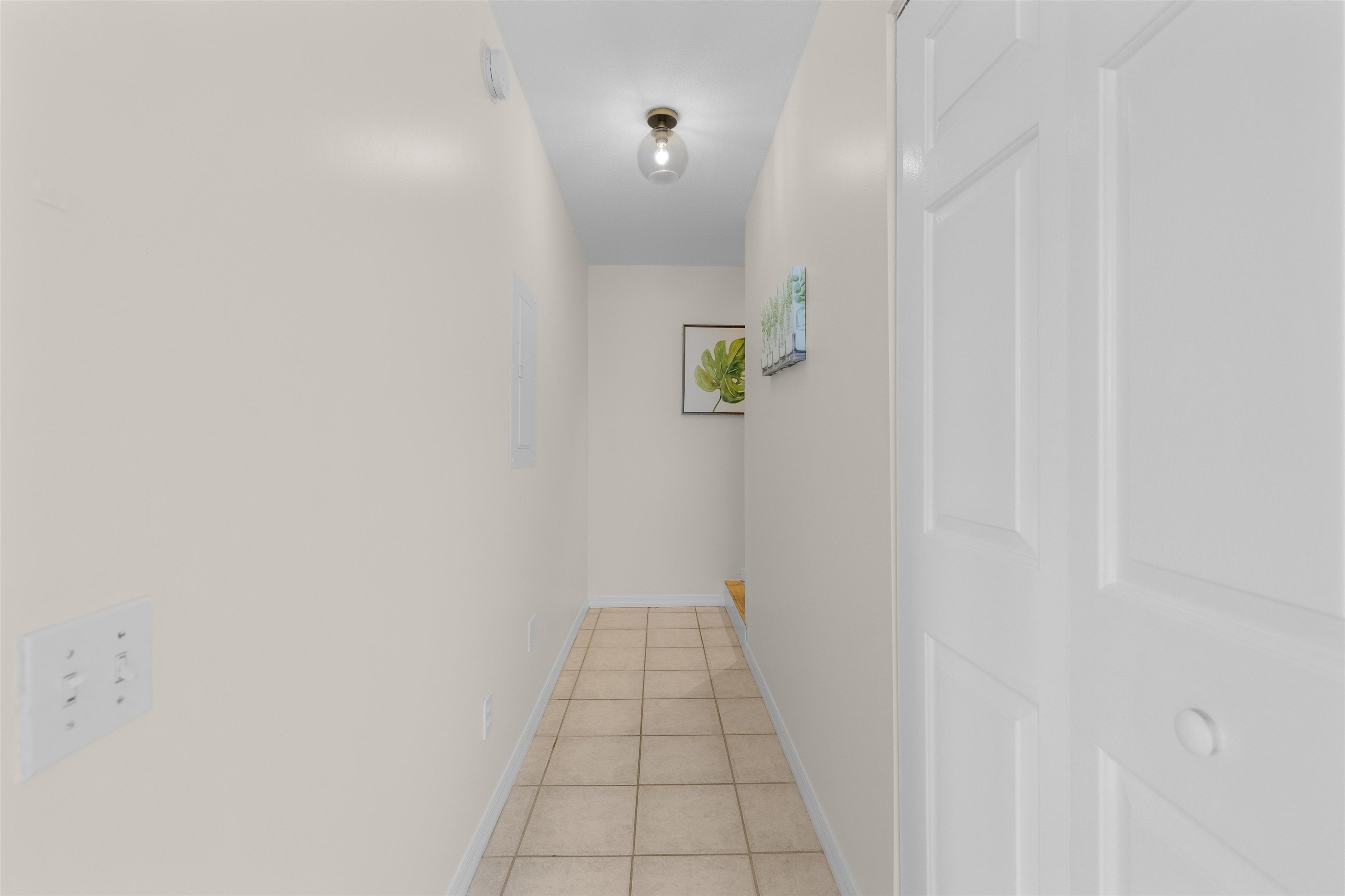 109 B Street, Unit D St. Augustine Beach, FL 32080 - Photo 11 of 29 a view of hallway with stairs