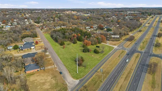 a front view of a building