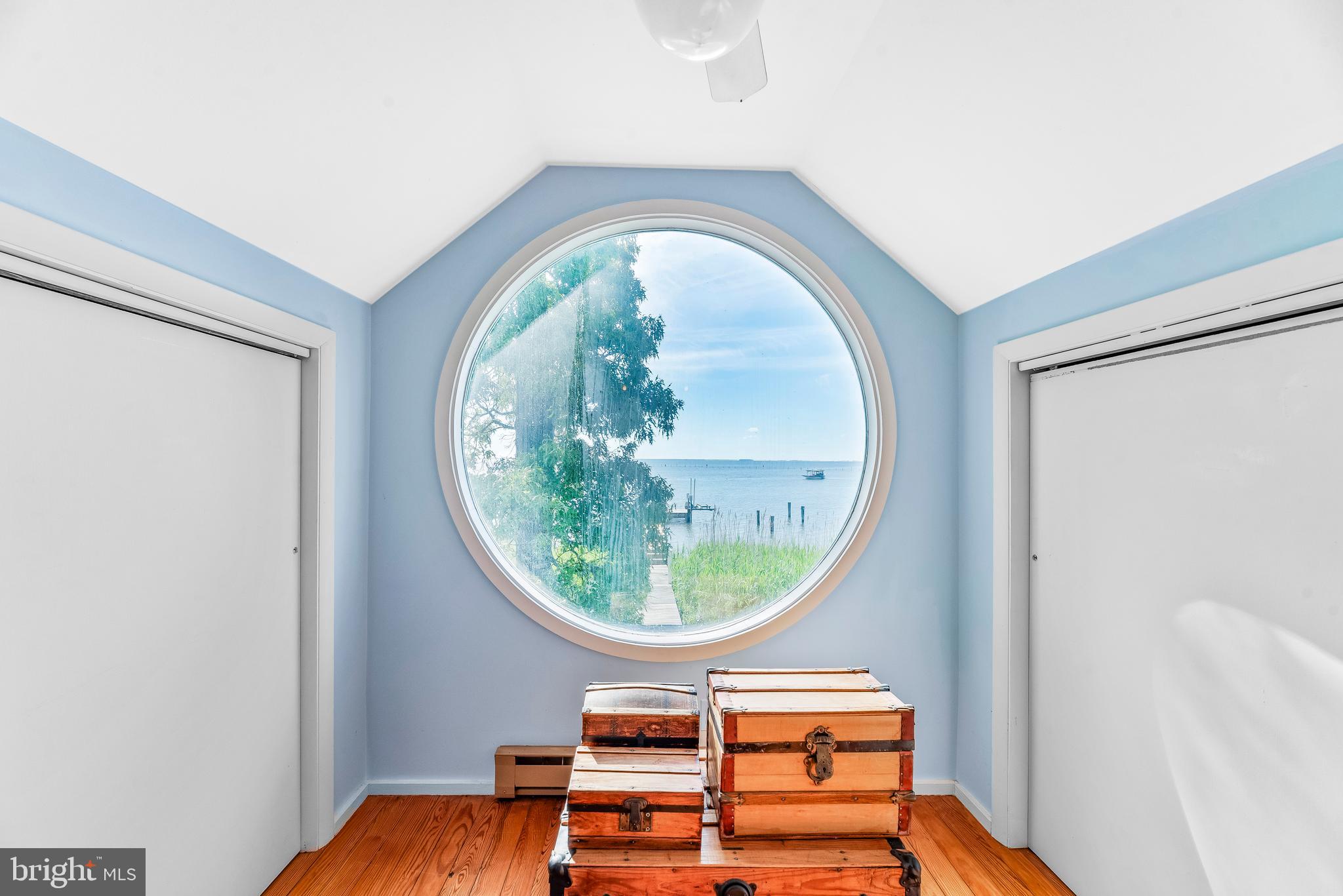 4749 Oak Road Shady Side, MD 20764 - Photo 42 of 51 Circular window that frames the view perfectly.