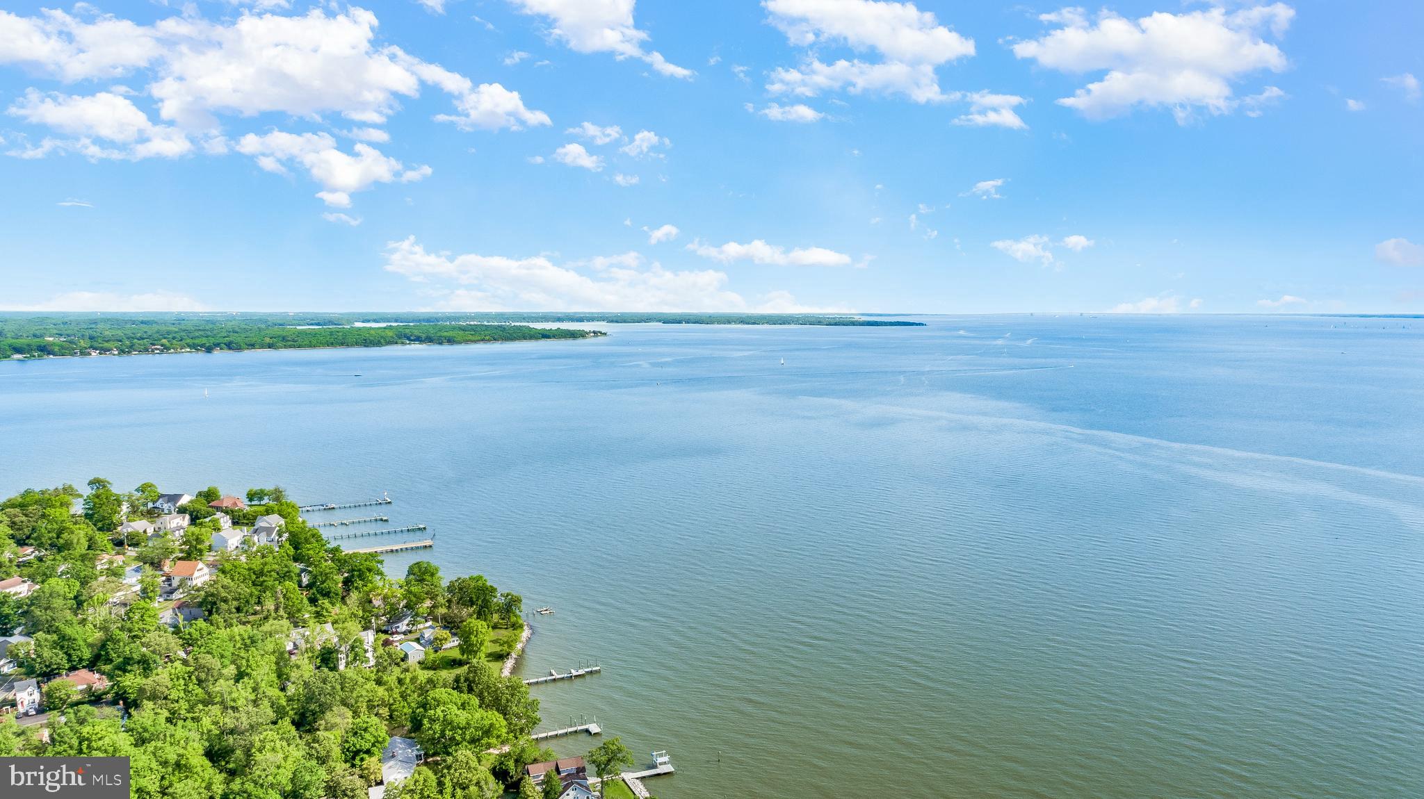 4749 Oak Road Shady Side, MD 20764 - Photo 47 of 51 Aerial view of the Chesapeake Bay.