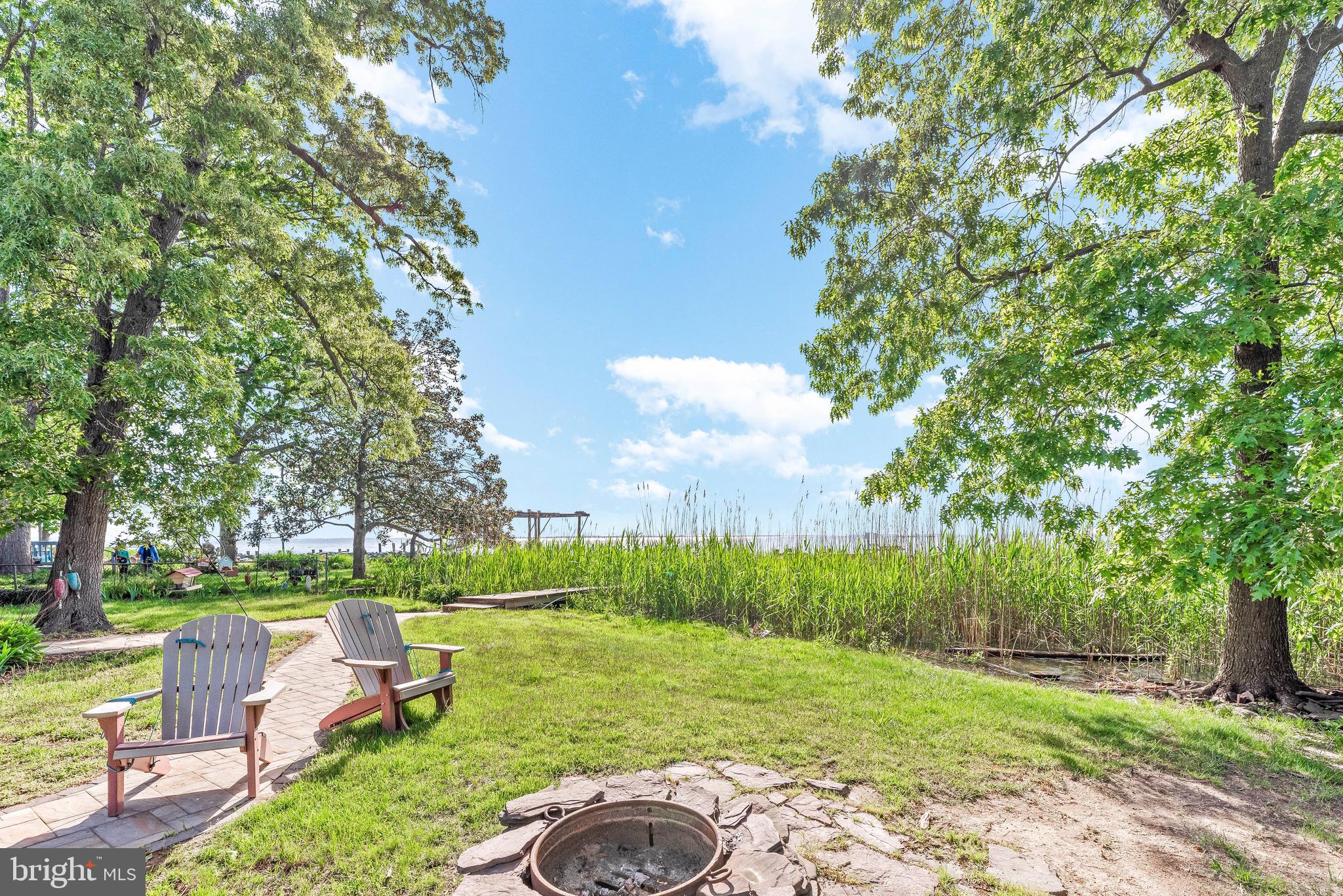 4749 Oak Road Shady Side, MD 20764 - Photo 9 of 51 Firepit is perfect for summer nights!