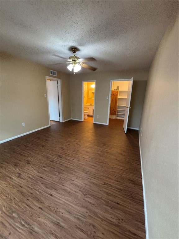 2119 Westwind Circle, Unit 2 Ingleside, TX 78362 - Photo 8 of 16 a view of empty room with wooden floor and fan