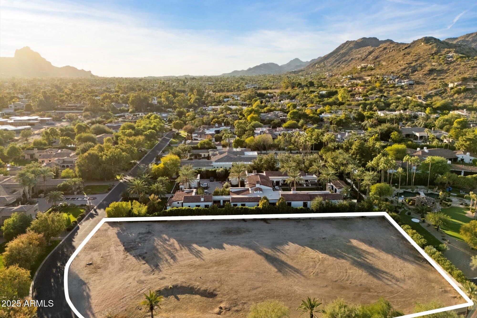 6700 East Cactus Wren Road, Unit 30 Paradise Valley, AZ 85253 - Photo 18 of 32 an aerial view of residential houses with outdoor space