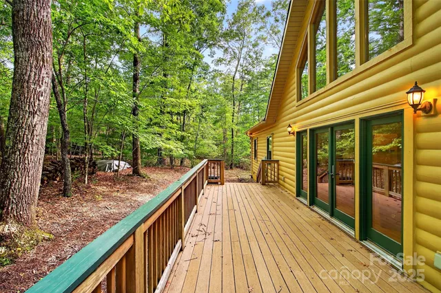 a view of balcony with staircase