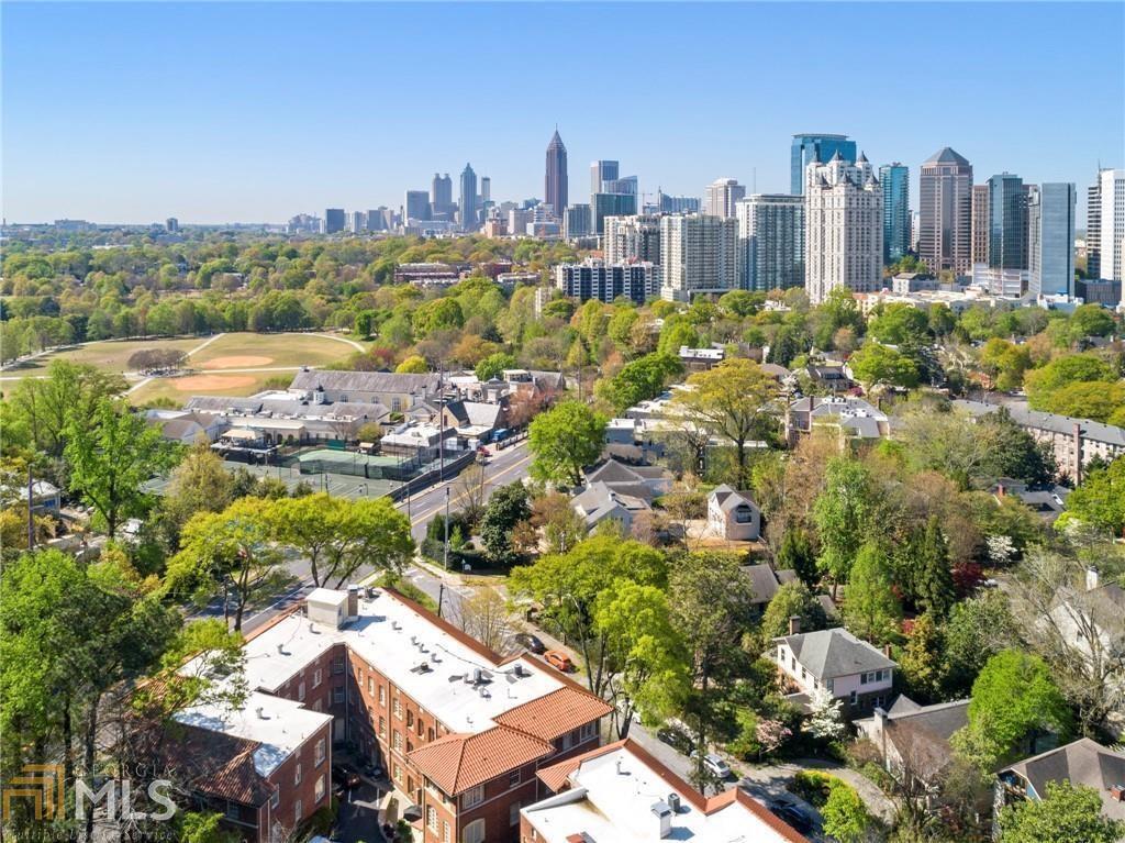 1 South Prado Northeast, Unit 5 Atlanta, GA 30309 - Photo 2 of 33 a view of a city with tall buildings