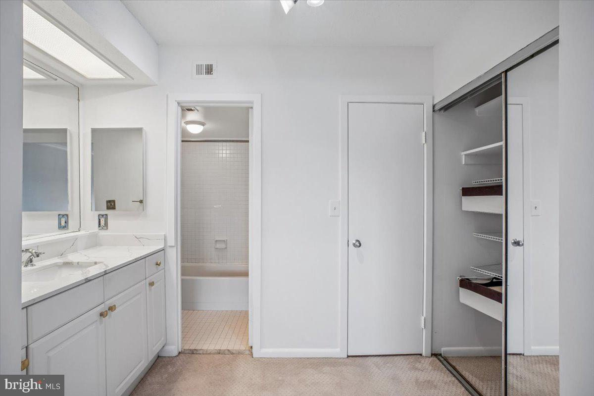 5501 Seminary Road, Unit 106S Falls Church, VA 22041 - Photo 35 of 59 Bright and airy bathroom retreat.