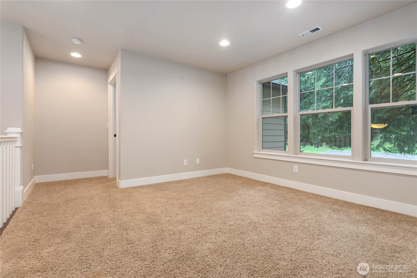 61 Windward Drive Bellingham, WA 98229 - Photo 20 of 36 a view of an empty room with a window