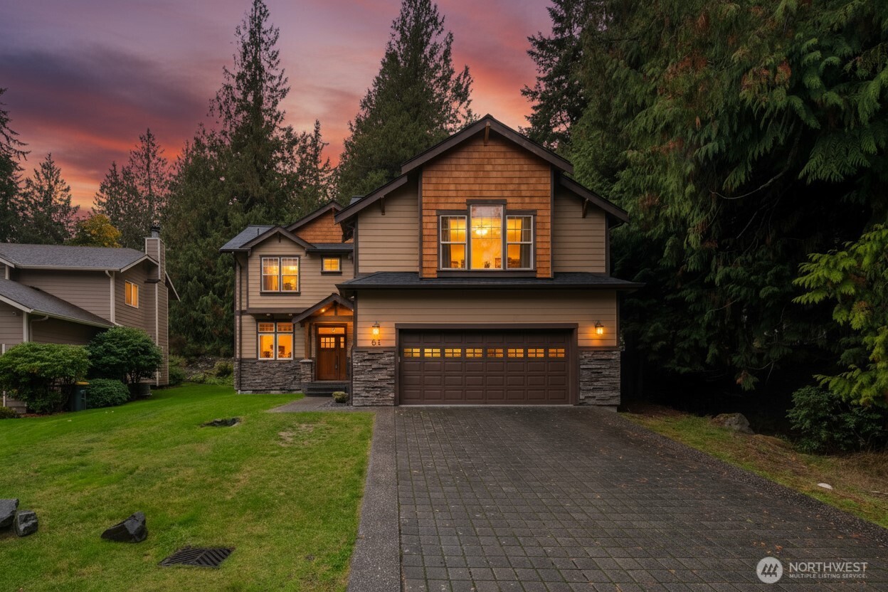 61 Windward Drive Bellingham, WA 98229 - Photo 2 of 36 a front view of a house with garden