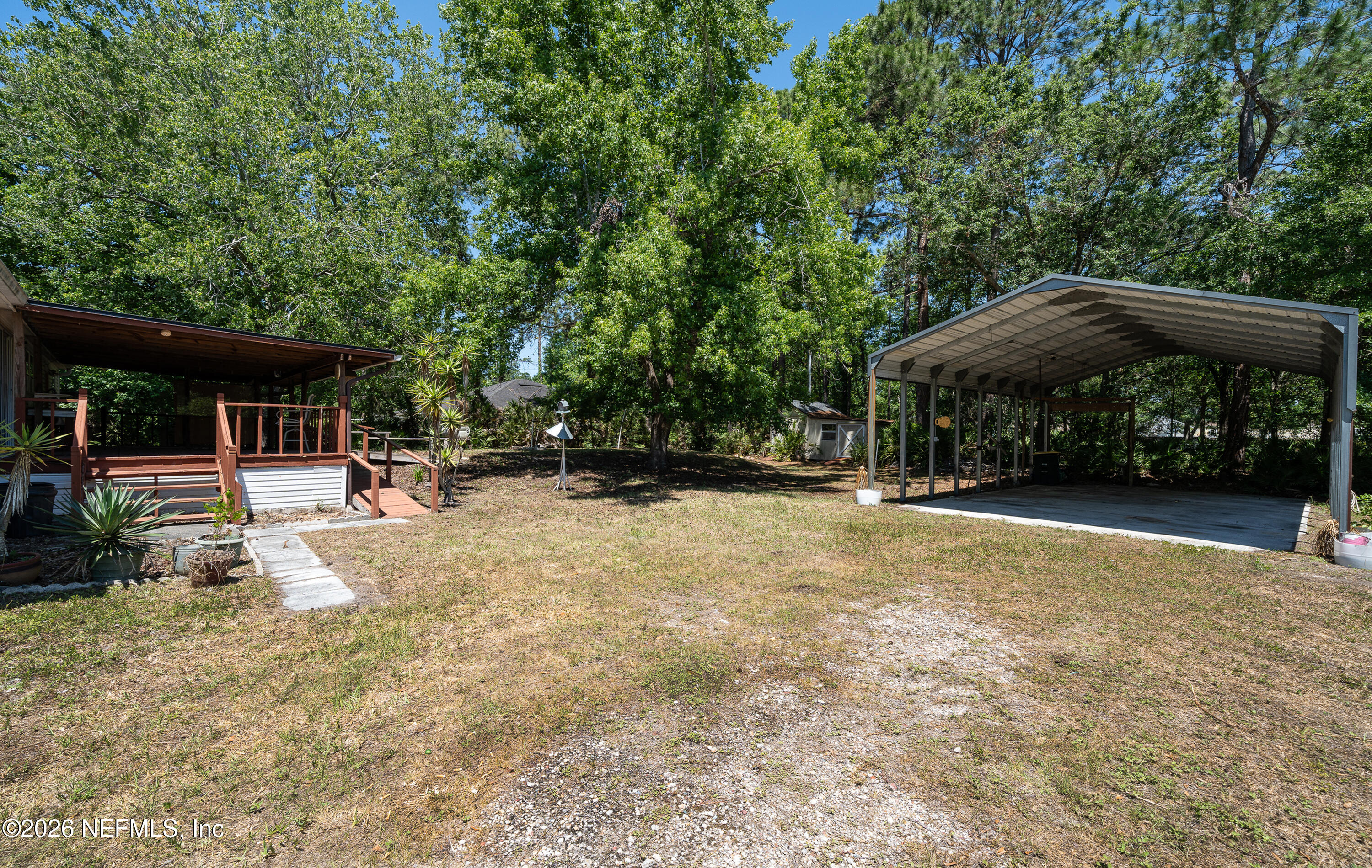 13701 Macapa Road Jacksonville, FL 32224 - Photo 30 of 36 Backyard