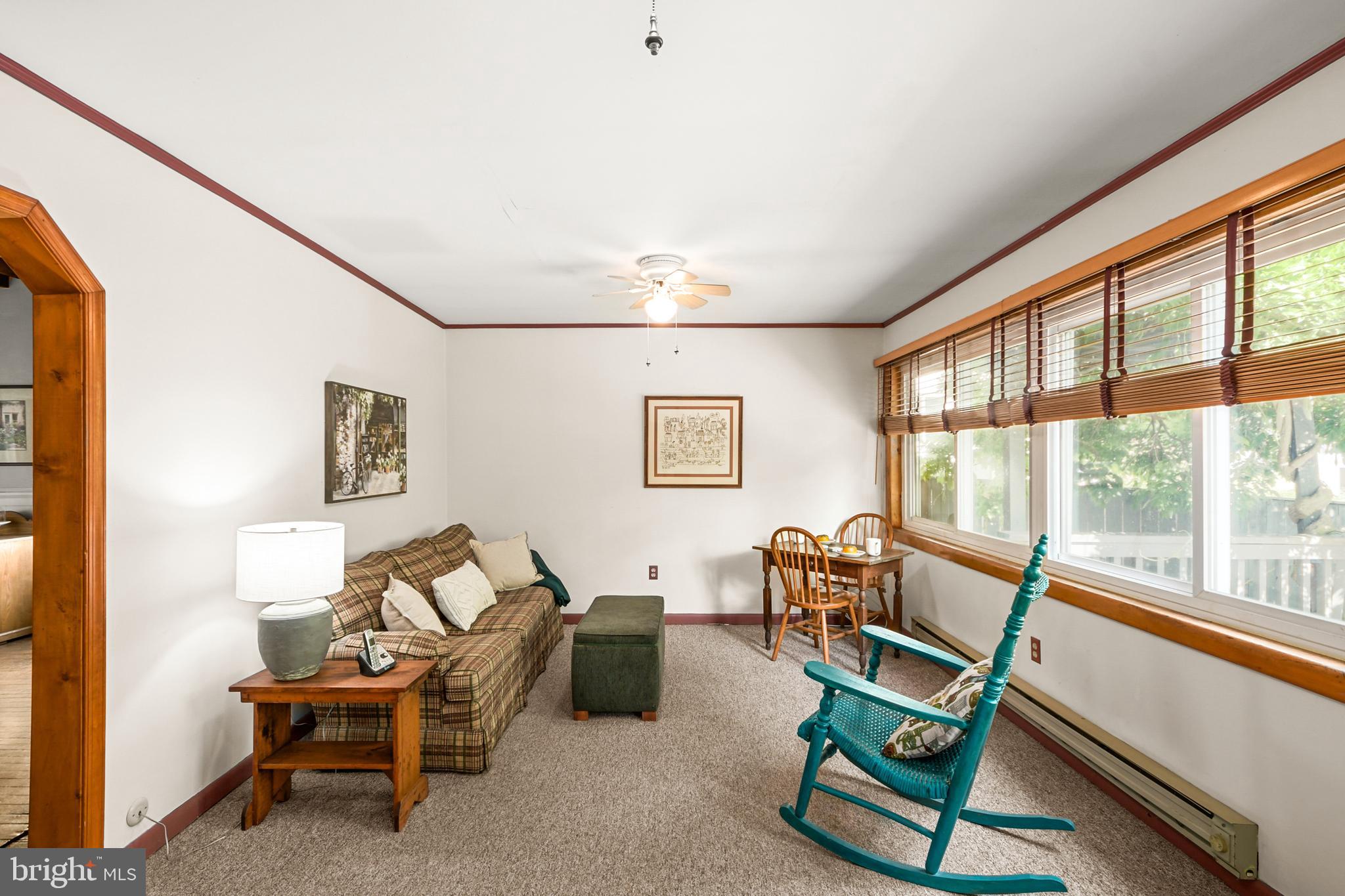 321 East 3rd Street Frederick, MD 21701 - Photo 16 of 23 Cozy family room overlooking the patio and garden.