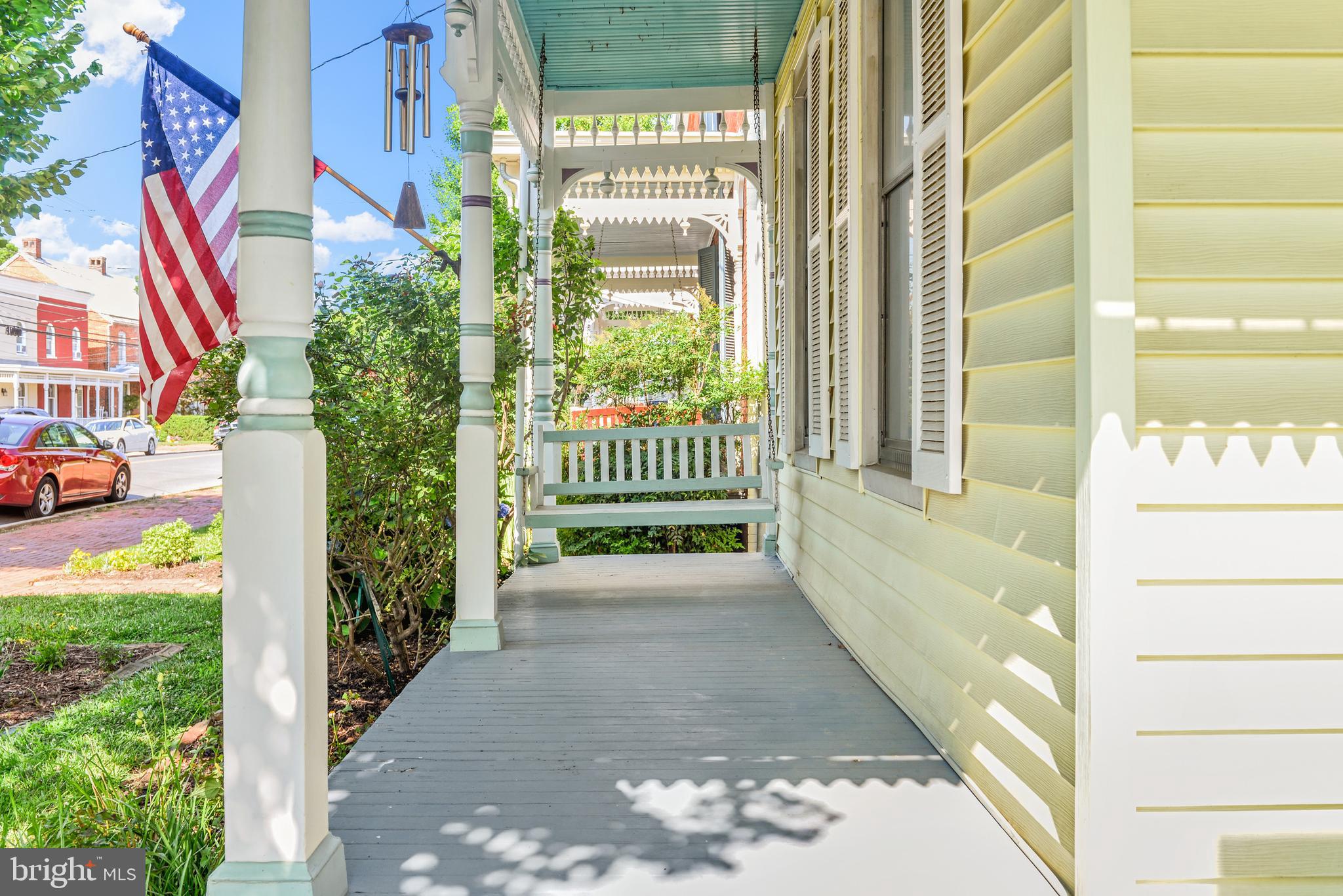 321 East 3rd Street Frederick, MD 21701 - Photo 3 of 23 Sit a while on the porch swing!