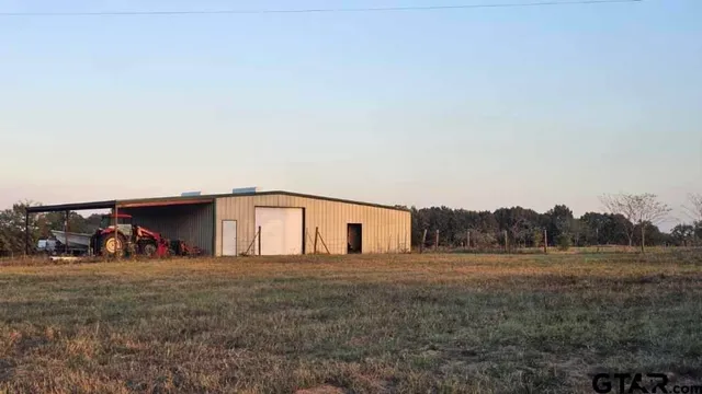 a view of a green field