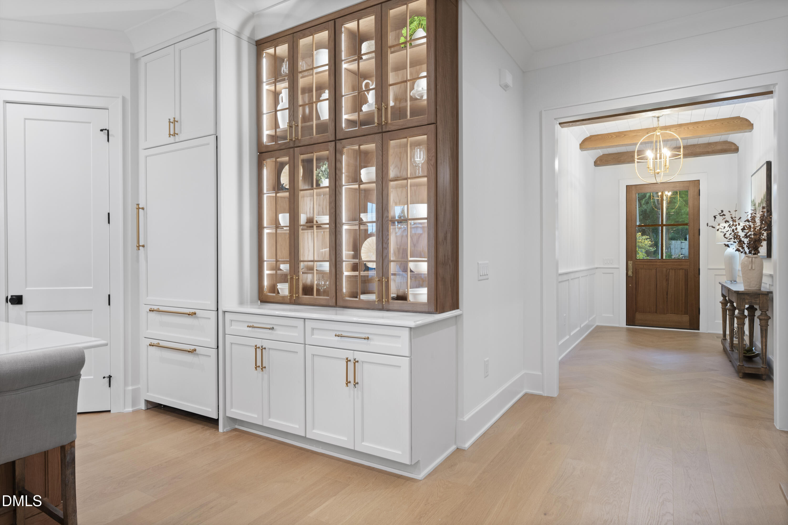 709 Mills Street Raleigh, NC 27608 - Photo 24 of 37 a view of a bedroom with cabinet and windows