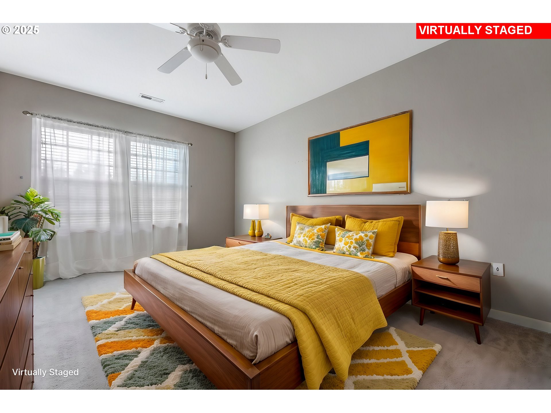 20508 Southwest Roy Rogers Road, Unit 328 Sherwood, OR 97140 - Photo 15 of 48 a bedroom with a bed dresser and a window