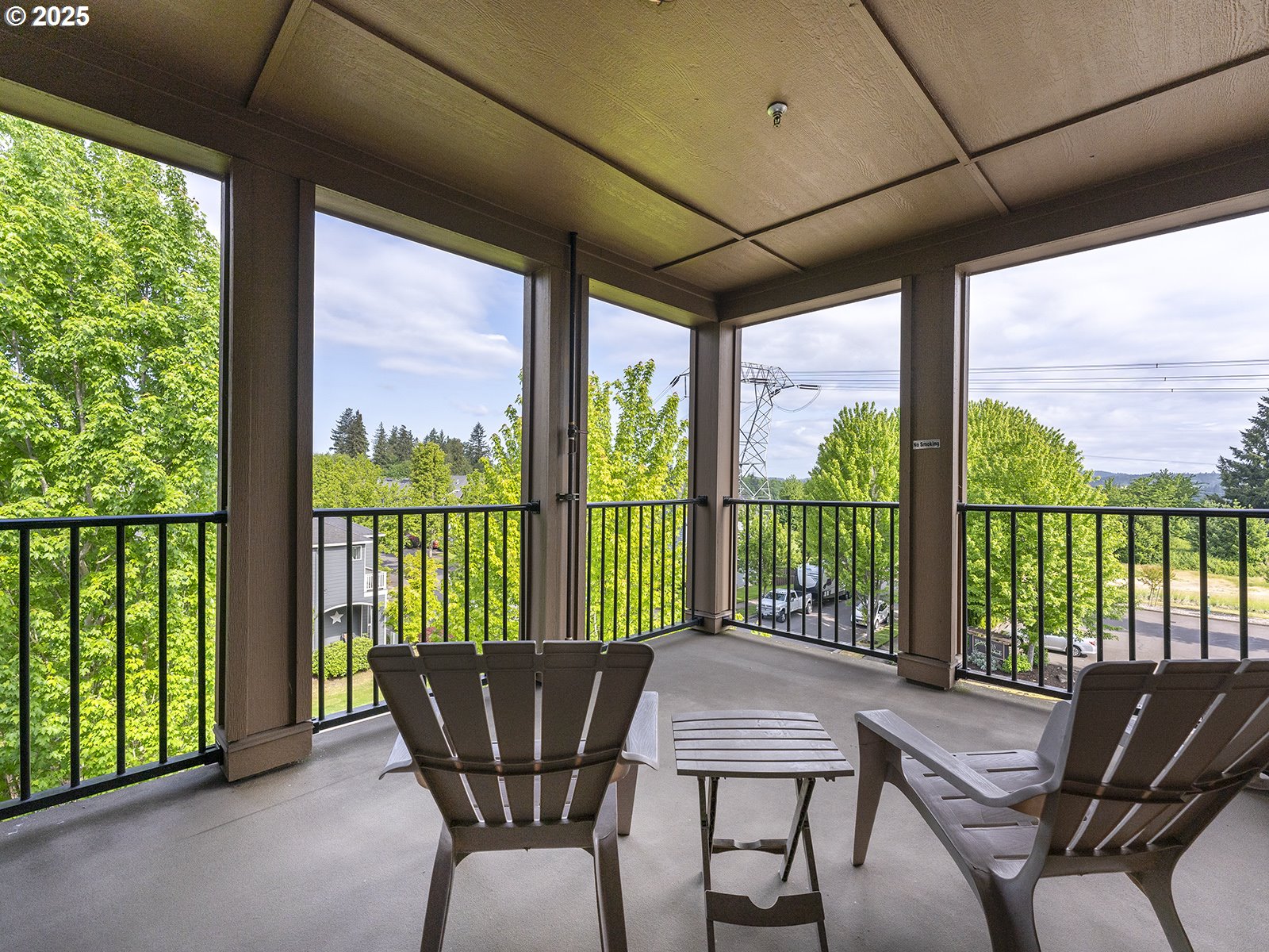 20508 Southwest Roy Rogers Road, Unit 328 Sherwood, OR 97140 - Photo 43 of 48 a view of a chair and table in the balcony