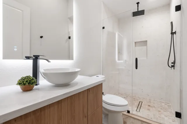 a kitchen with a sink and a window