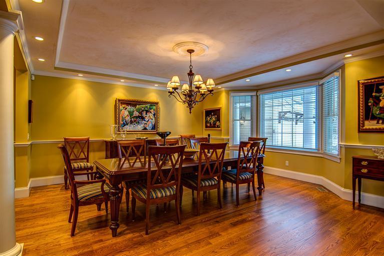 3 Harbor Ridge Road Mashpee, MA 02649 - Photo 9 of 34 a view of a dining room with furniture window and wooden floor