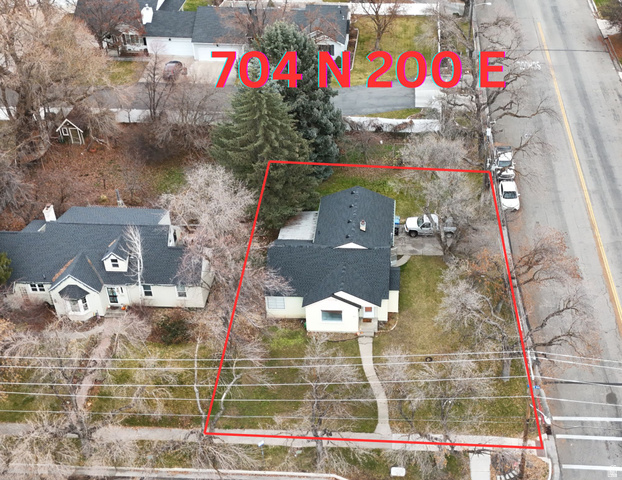 704 North 200 East Logan, UT 84321 - Photo 23 of 24 View of property location featuring property parcel outlined