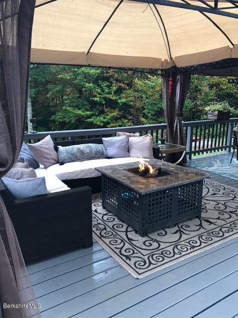 29 Valley View Road Becket, MA 01223 - Photo 33 of 36 a view of a couches in the roof deck