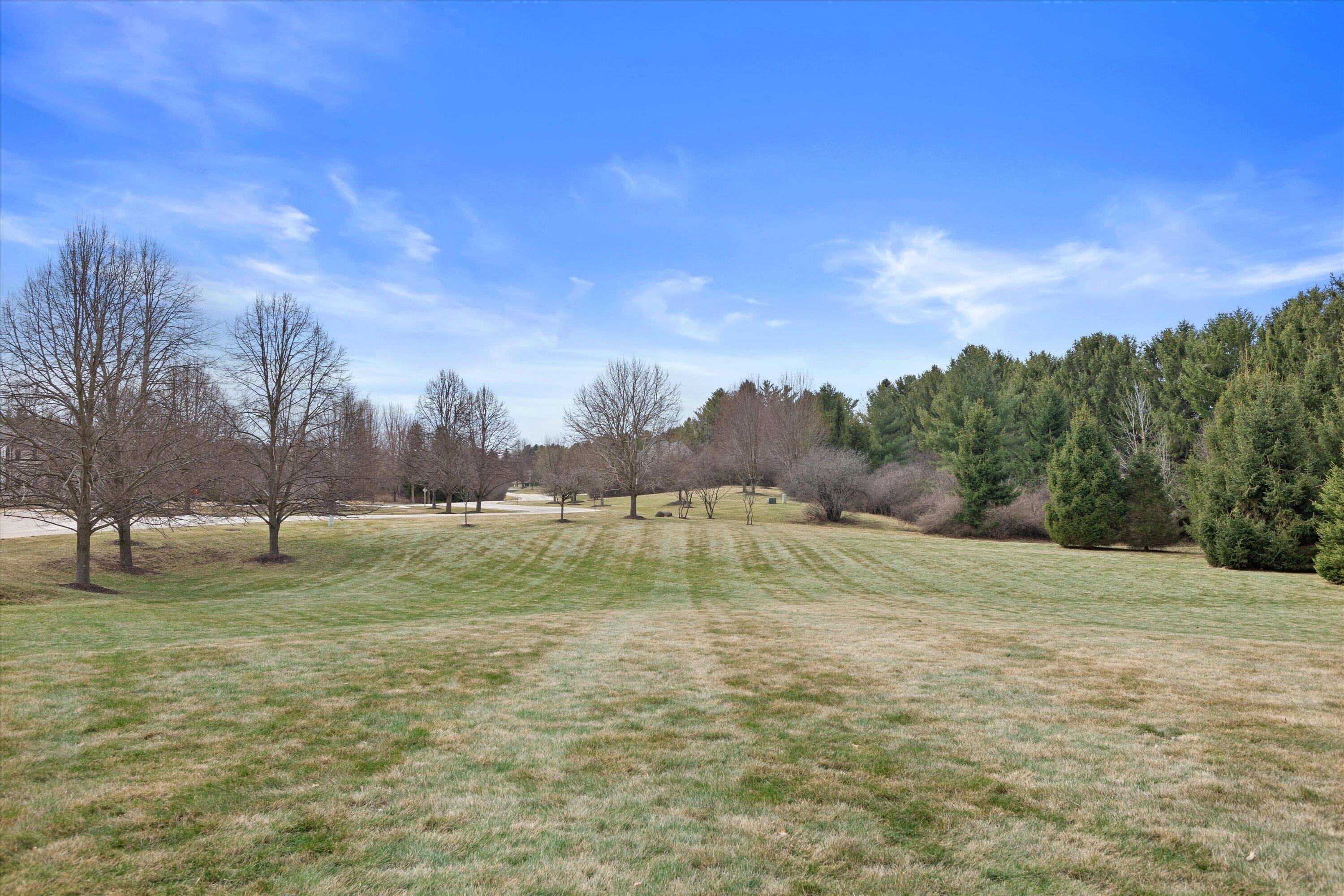 13965 North Pine Bluff Road Mequon, WI 53097 - Photo 9 of 14 Open area for building site.